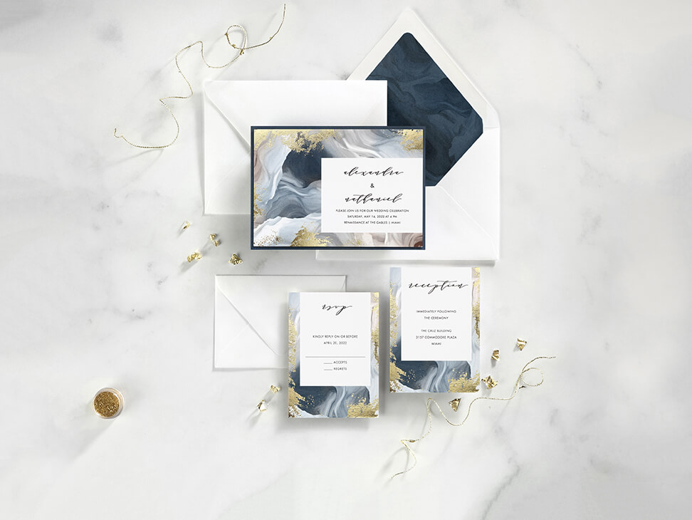 Staples wedding invitations